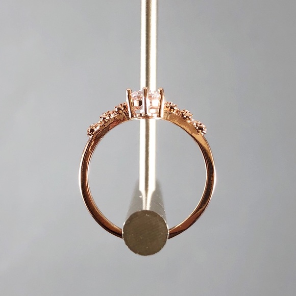 Rose Gold Promise Ring - Picture 4 of 6